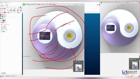 ProE Creo产品设计之耳机纹理 精准构建与广告视觉呈现的融合艺术